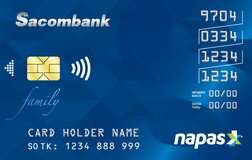 Thẻ tín dụng nội địa Sacombank Family