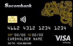 Thẻ tín dụng quốc tế Sacombank Visa Infinite