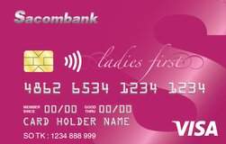 Thẻ tín dụng quốc tế Sacombank Visa Ladies First