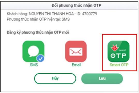 Chọn phương thức xác thực OTP phù hợp