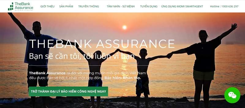 Nền tảng TheBank Assurance