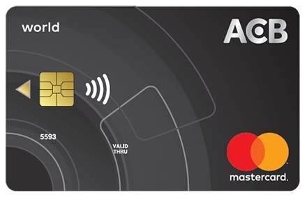 Thẻ tín dụng quốc tế ACB World MasterCard 