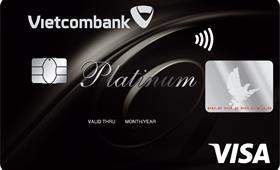 Thẻ tín dụng quốc tế Vietcombank Visa Platinum