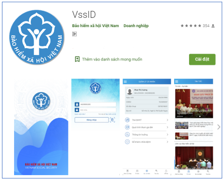 Hướng dẫn sử dụng ứng dụng VssID để tra cứu bảo hiểm y tế online