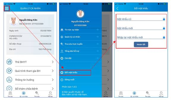 Hướng dẫn sử dụng ứng dụng VssID để tra cứu bảo hiểm y tế online