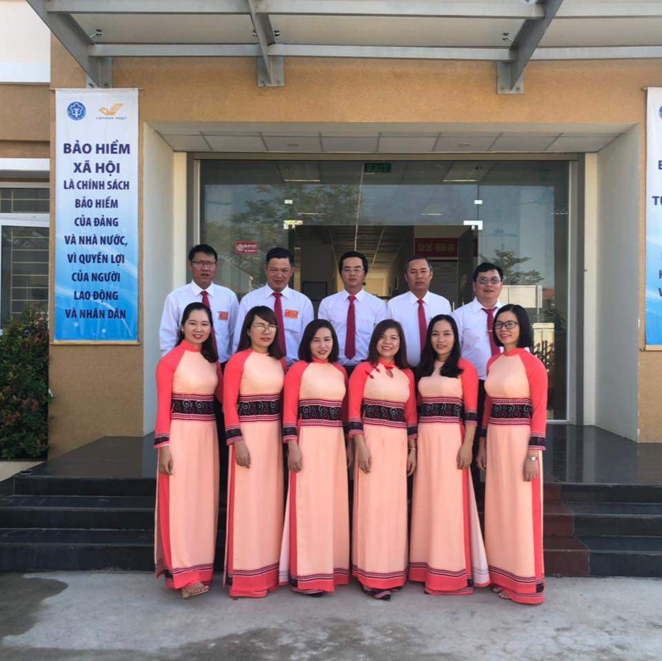 Cán bộ công chức BHXH huyện Vạn Ninh