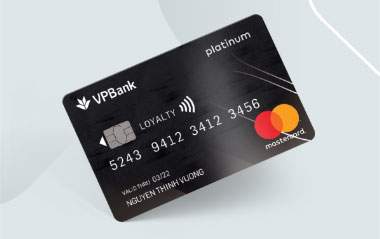 Thẻ tín dụng VPBank Mastercard Platinum