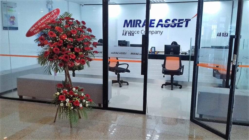 Giờ làm việc của công ty tài chính Mirae Asset