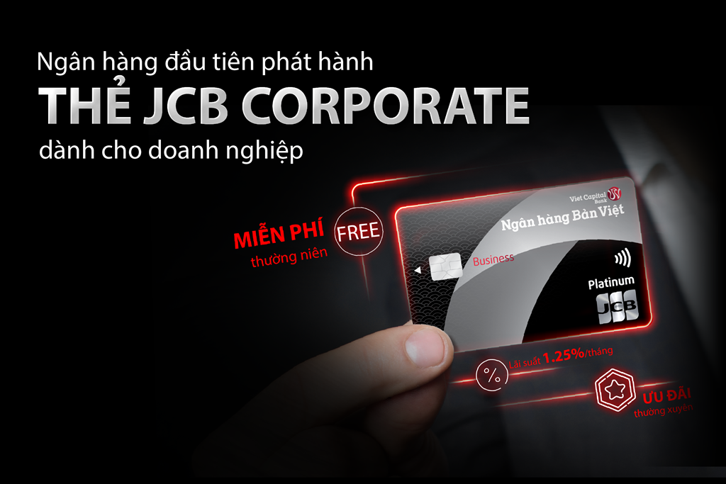 Thẻ tín dụng JCB Bản Việt