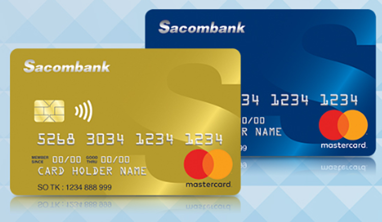 Thẻ thanh toán Sacombank Mastercard