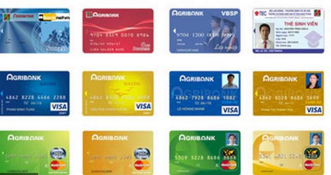 Các sản phẩm thẻ ATM Agribank