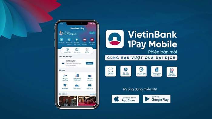 Chuyển tiền online với ứng dụng iPay Vietinbank