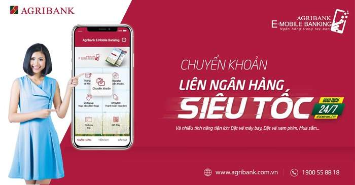 Thời gian chuyển tiền qua Internet Banking Agribank