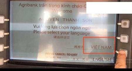 Lựa chọn Tiếng Việt