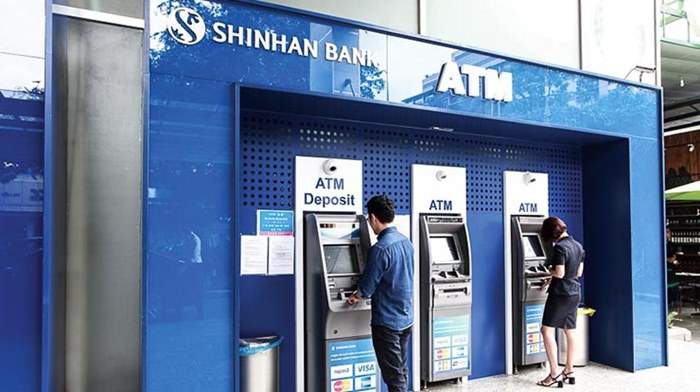 Chuyển tiền Shinhan Bank qua ATM