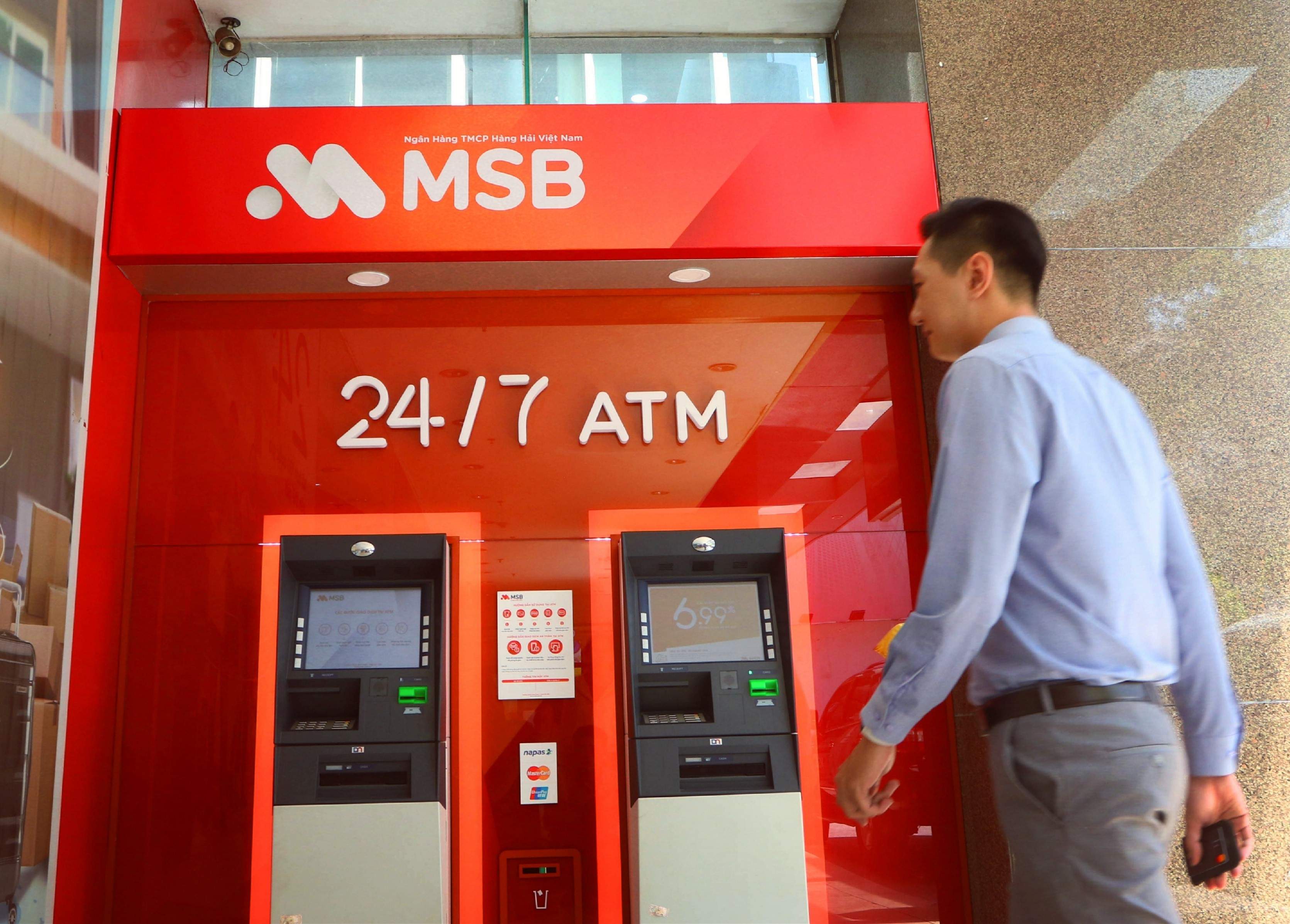 Chuyển tiền với thẻ ghi nợ Maritime Bank tại cây ATM