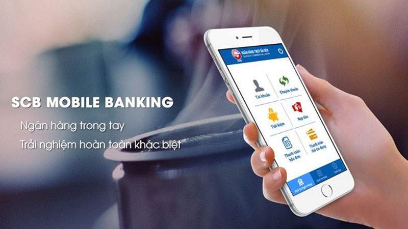 Xem lịch sử giao dịch trên Mobile Banking SCB