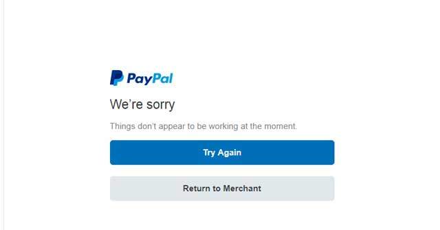 PayPal không chuyển được tiền là bị lỗi gì 