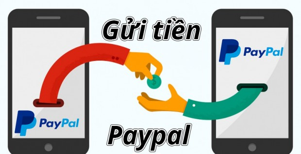 Gửi tiền từ PayPal sang tài khoản PayPal