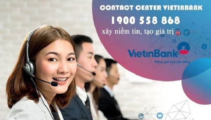 Gọi đến số hotline VietinBank