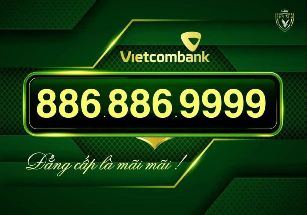 Biểu phí tài khoản số đẹp Vietcombank cập nhật mới nhất