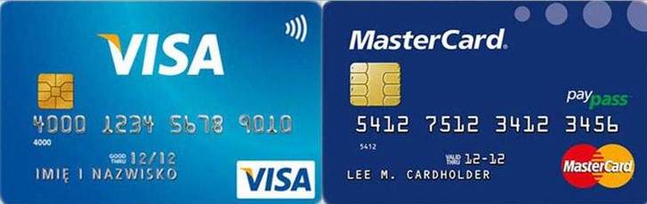 so sánh thẻ visa và mastercard