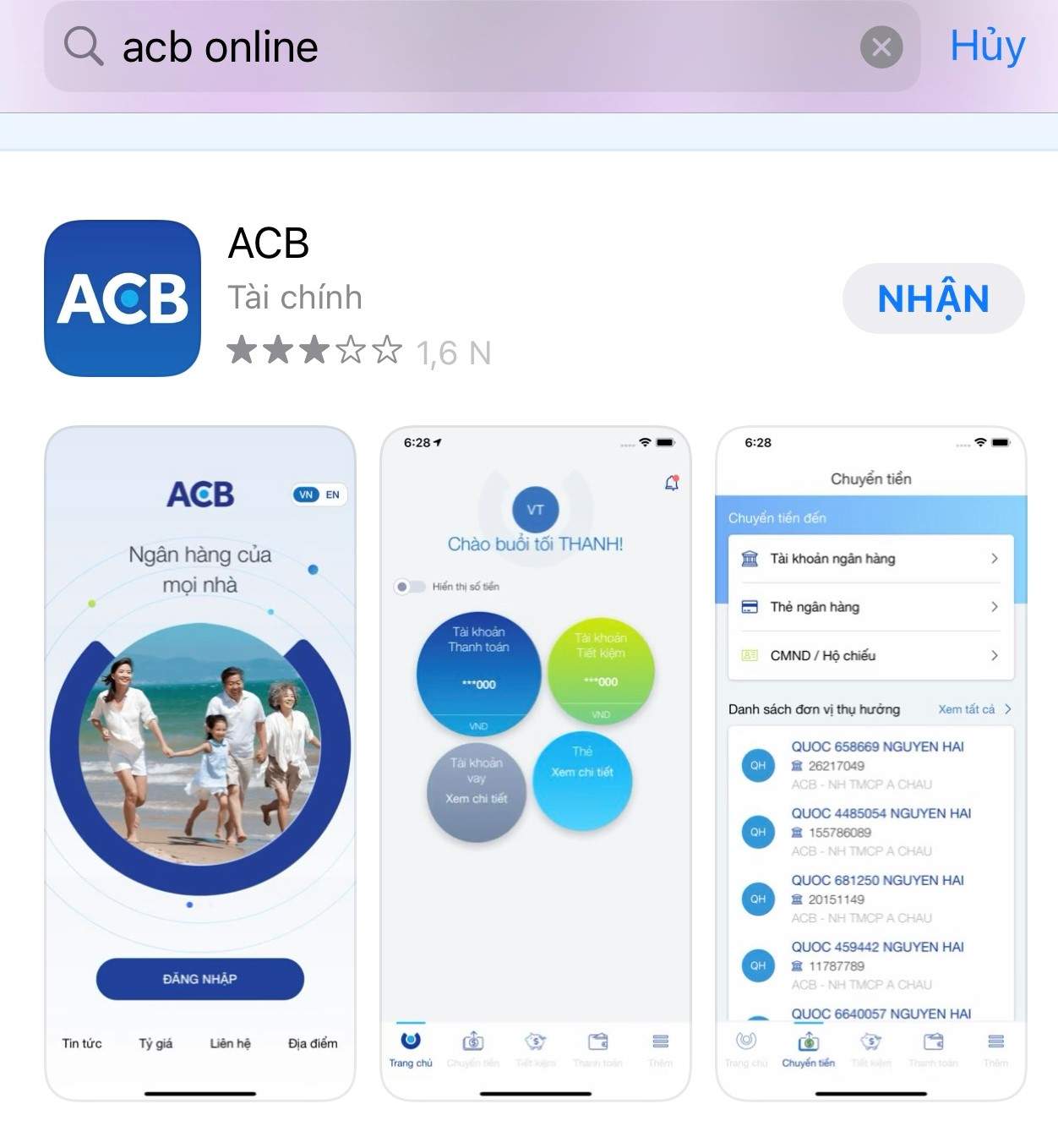 acb online appstore
