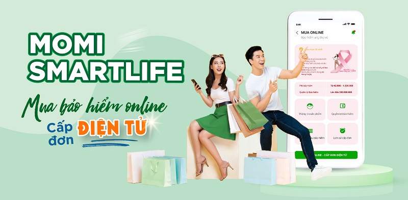 Momi SmartLife - Mua bảo hiểm trực tuyến chưa bao giờ dễ dàng đến thế