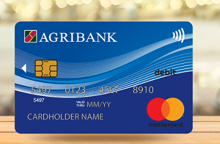 Thẻ ghi nợ Mastercard Agribank
