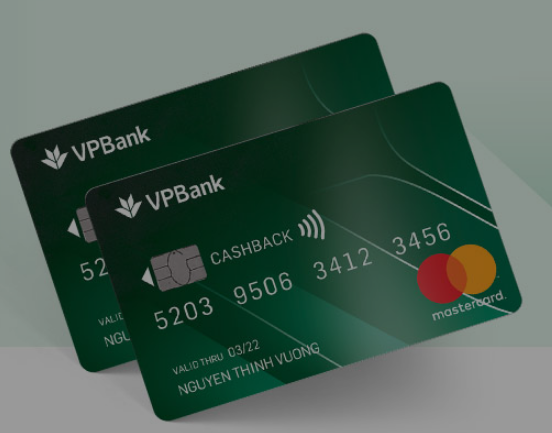 Thẻ ghi nợ VPbank mastercard