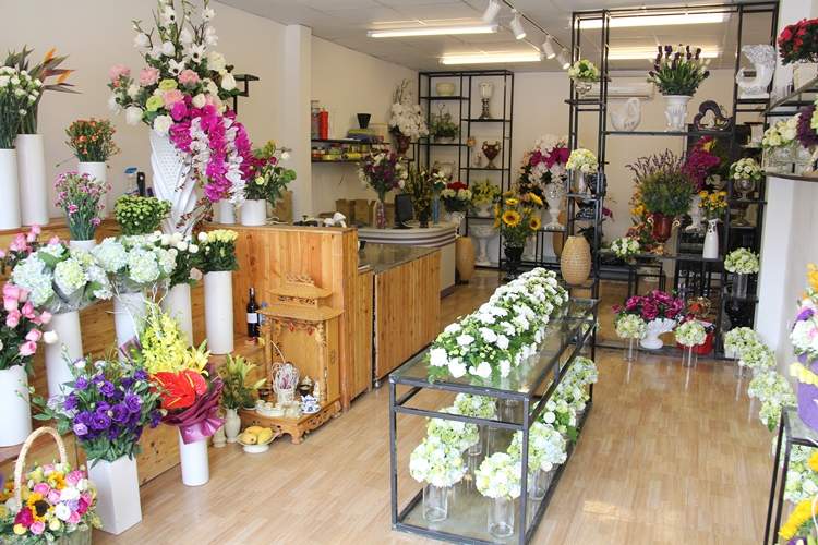 Mở cửa hàng hoa tươi để kinh doanh 