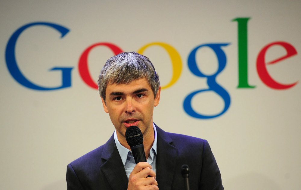 Tỷ phú Larry Page người đồng sáng lập Google 