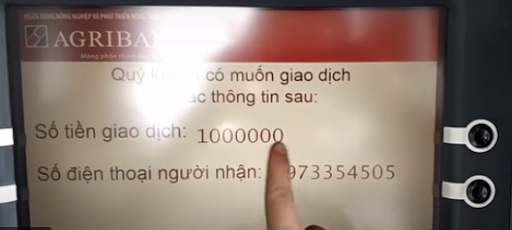 Xác nhận thông tin giao dịch