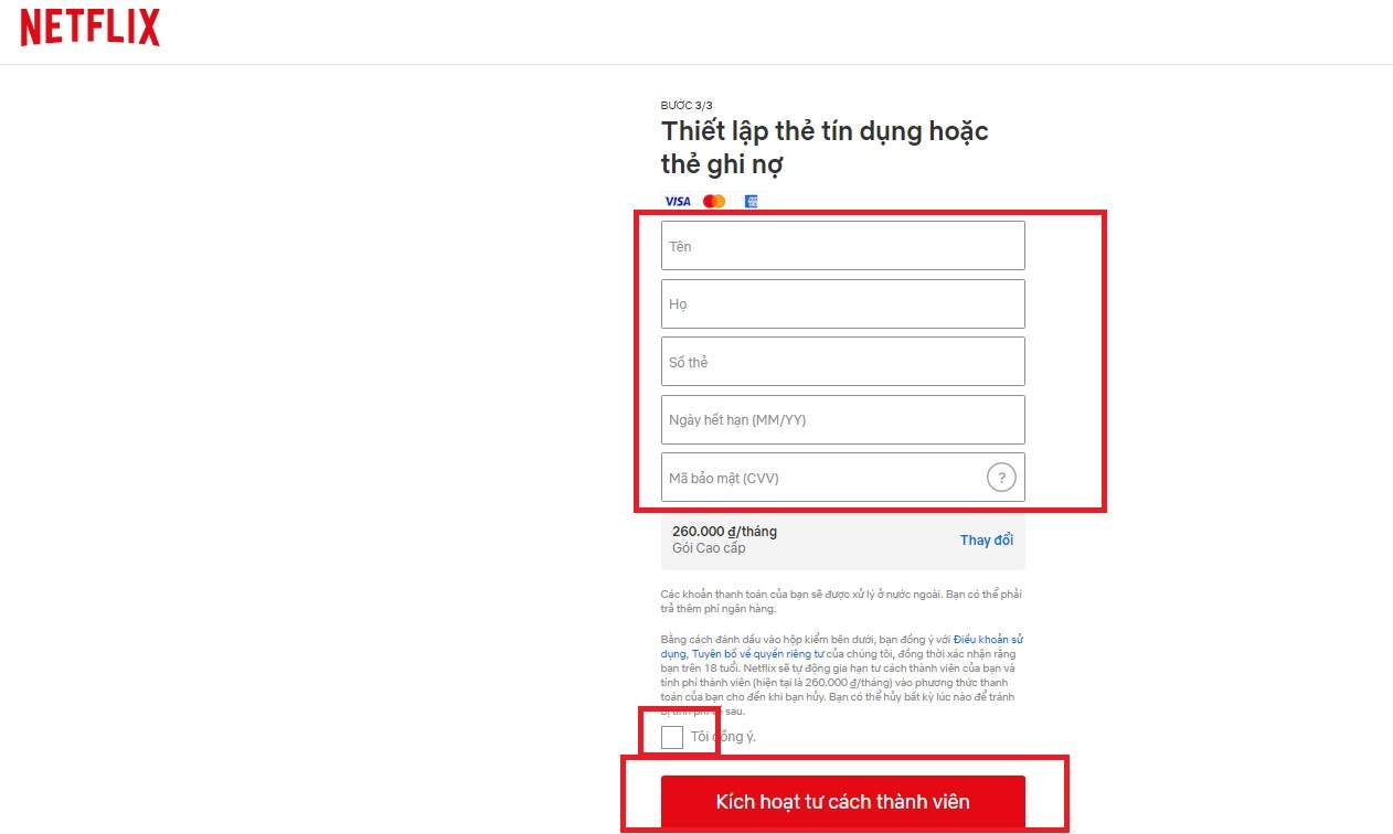 hướng dẫn đăng ký netflix bằng thẻ tín dụng ảo-10