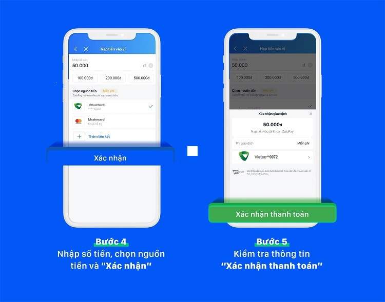  cách liên kết zalopay với ngân hàng vietcombank-08