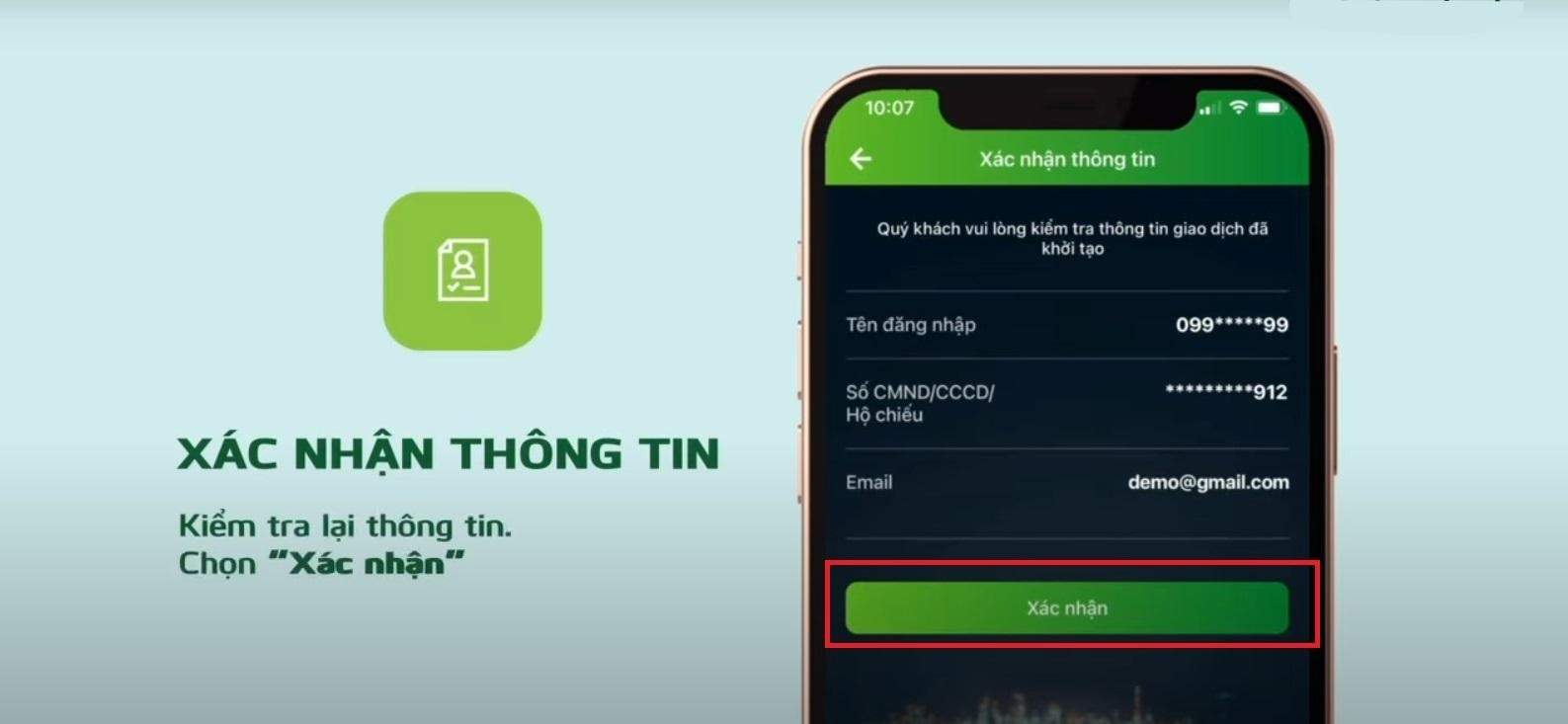 Cách lấy lại mật khẩu internet banking vietcombank