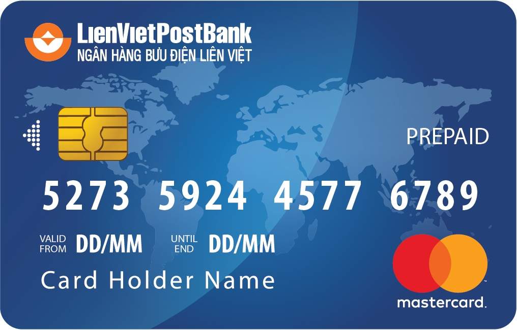  Thẻ mastercard prepaid