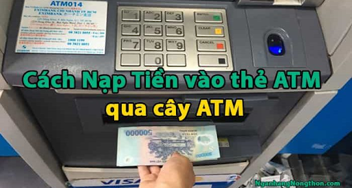 Nạp tiền tại cây ATM BIDV