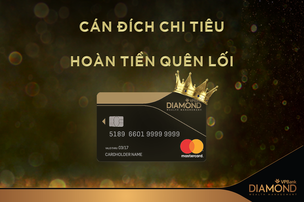 Thẻ VPBank Diamond Debit Mastercard