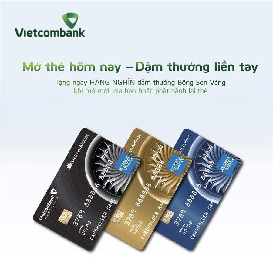 thẻ đồng thương hiệu Vietcombank Vietnam Airline