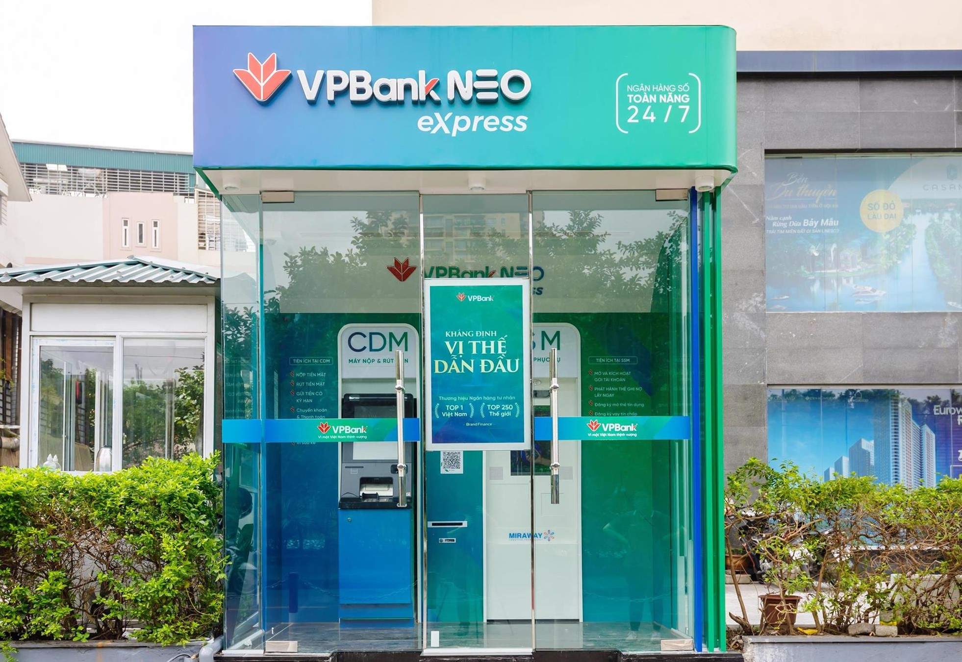 Những ngân hàng hỗ trợ rút tiền từ thẻ Visa Vietcombank