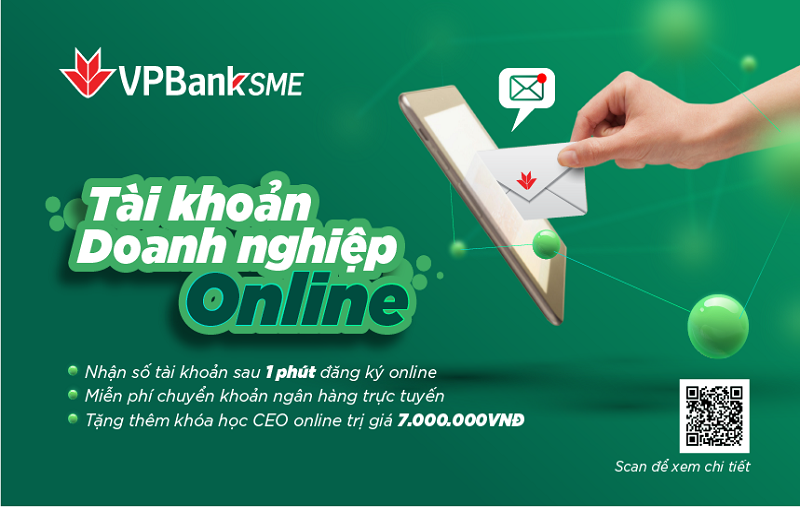 mở vpbank internet banking doanh nghiệp