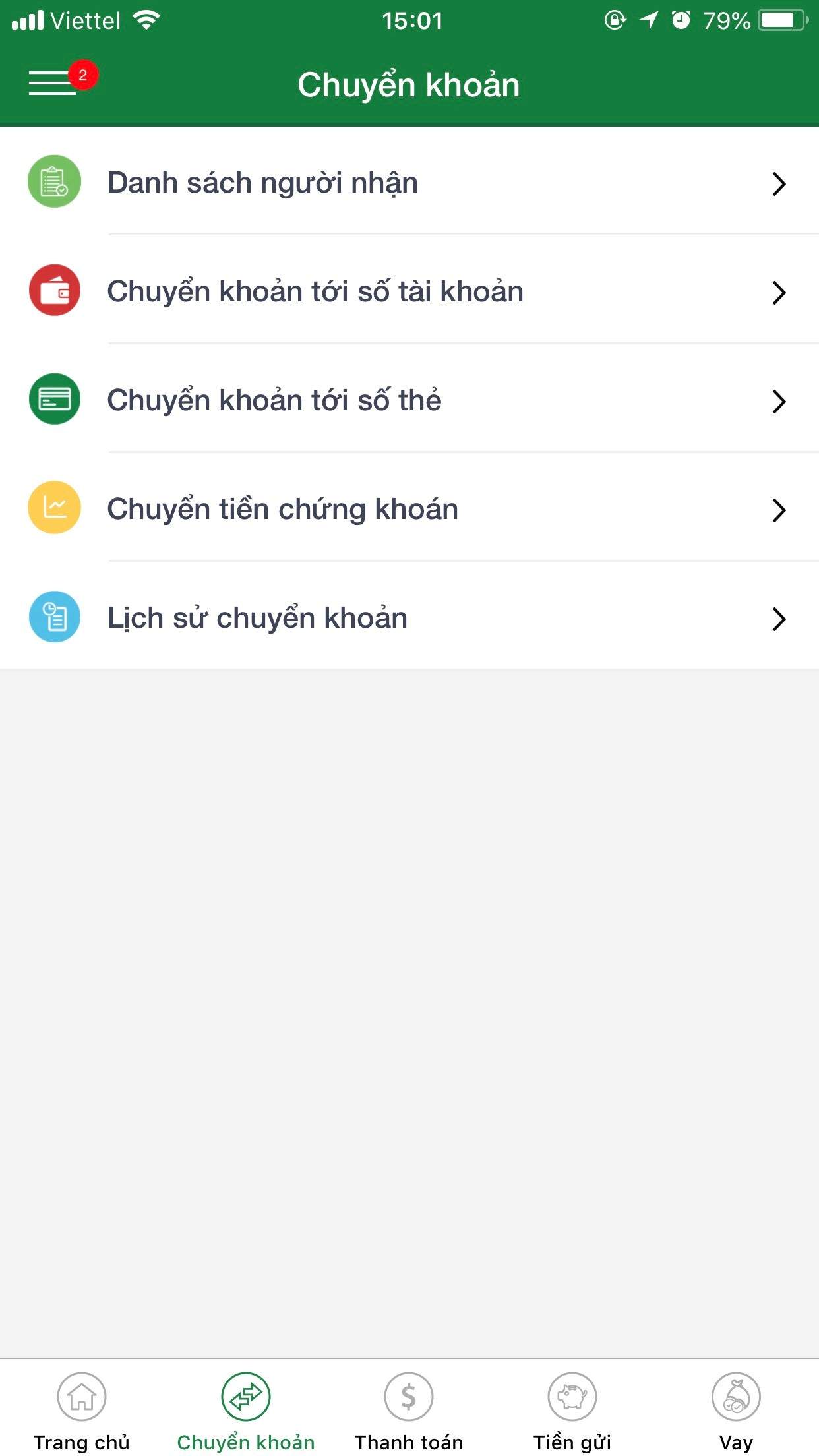 chuyển khoản qua vpbank online 2