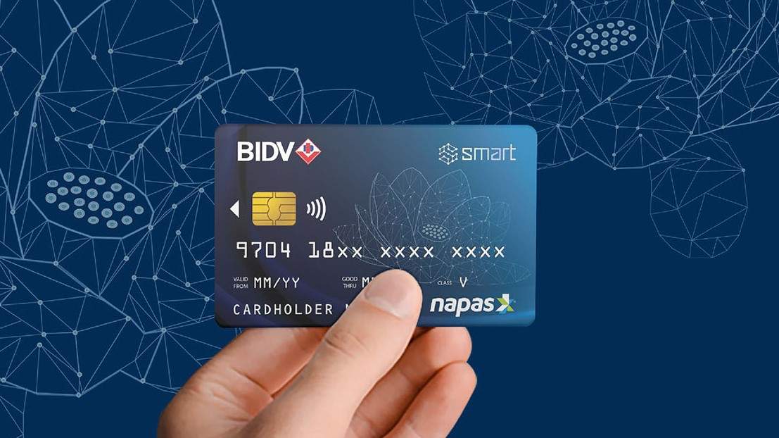 Thẻ BIDV gắn chip là gì
