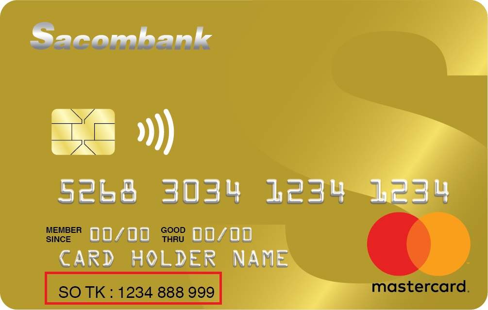 Các đầu số tài khoản của ngân hàng Sacombank hiện nay