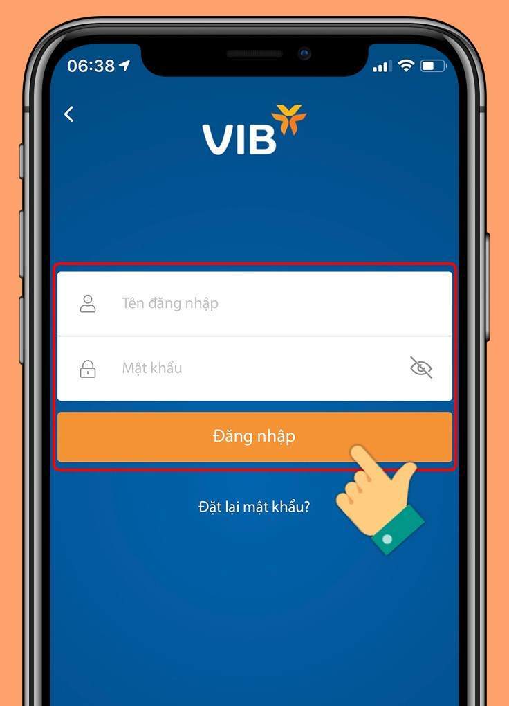 Cách hủy dịch vụ SMS Banking trên MyVIB 2.0 bước 1