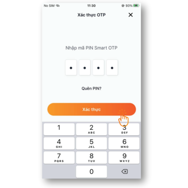 Cách hủy SMS Banking VIB trên MyVIB 2.0 bước 4