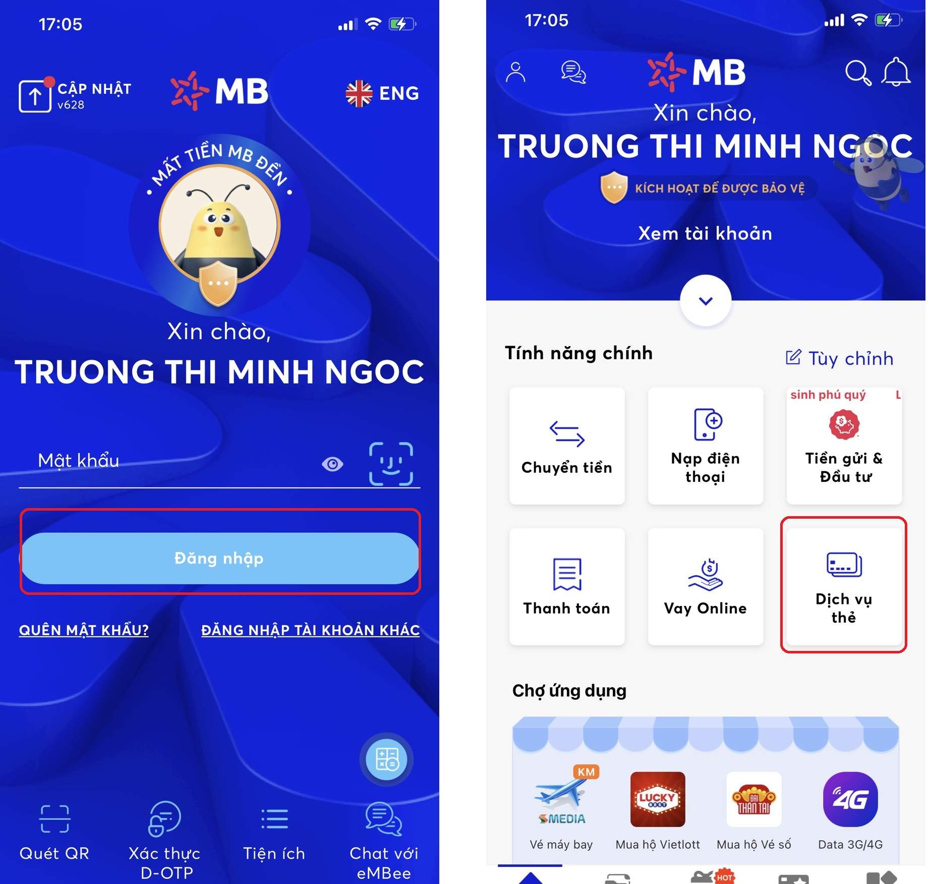 Cách làm thẻ ATM MB Bank online đơn giản tại nhà