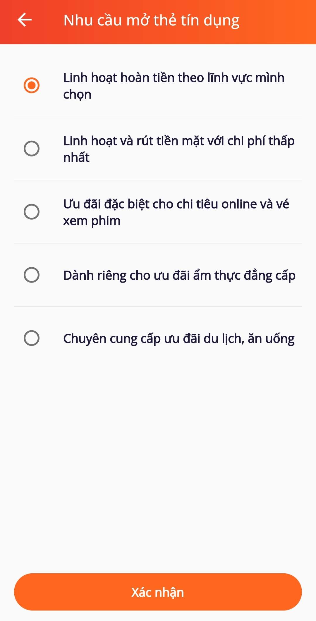 Mở thẻ tín dụng Online trên MSB Plus