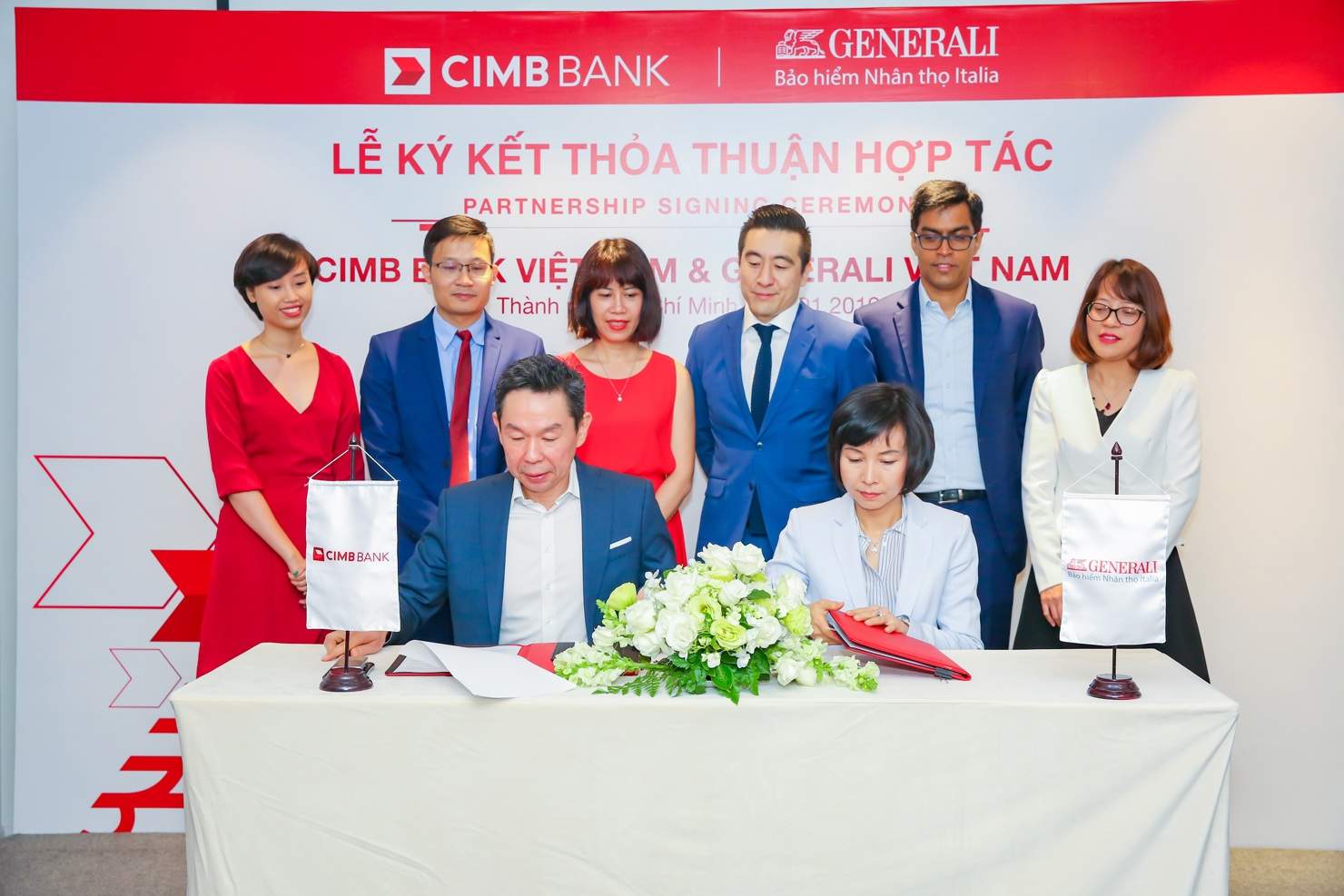 Bảo hiểm Generali hợp tác CIMB